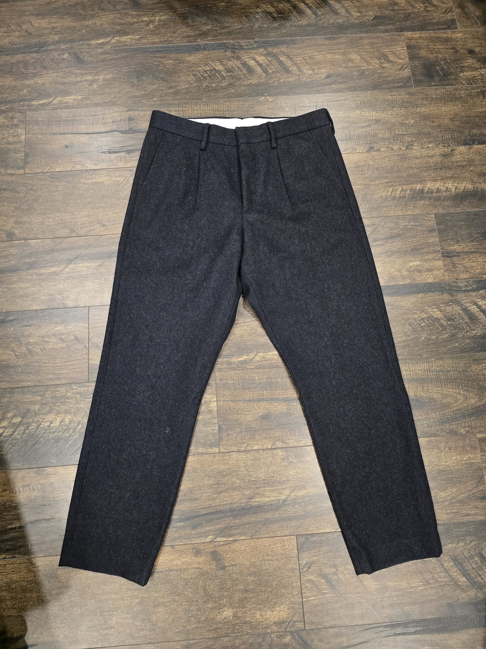Men's Tailored Dress Pants in Charcoal